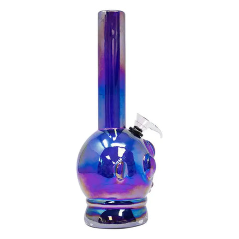 Blue Baby Alien 11 Inches Metallic Glass Bong - Bongs