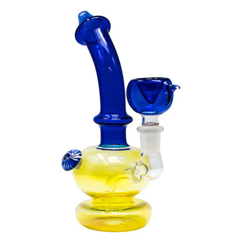 Blue Chameleon Glass 7 Inches Color Changing Bong - Bongs