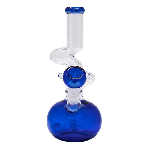 Blue Colored 9 Inches Zong With Bowl - Bongs