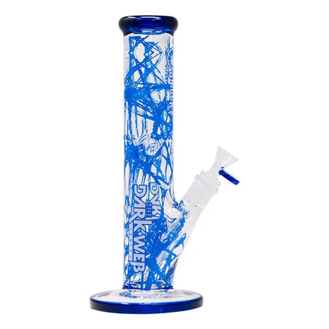 Blue Darkweb Series 12 Inches Bong from the house of Spider Glass - Bongs