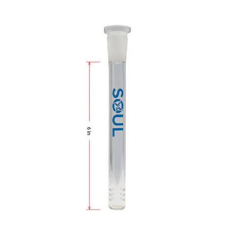 Blue Soul Glass Stem 6 Inches - Smoking Accessories