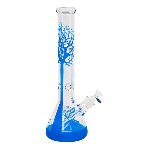 Blue Tree Of Life Cannatonik 16 Inches Bong - Bongs