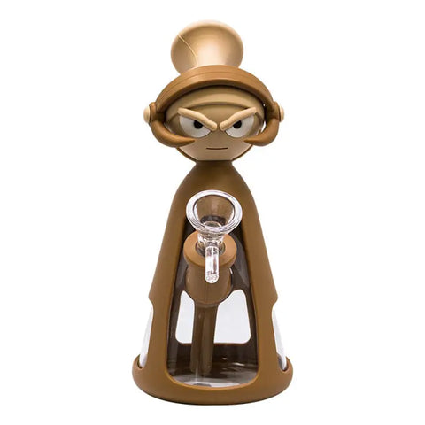 Brown Marvin the Martian 7 Inches Silicone Bong - Bongs