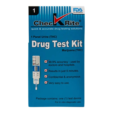 Check Rite Panel 1 Drug Test Kit - Smoking Accessories