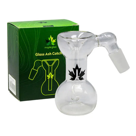 Clear Ash Catcher by Maple Glass - Bongs