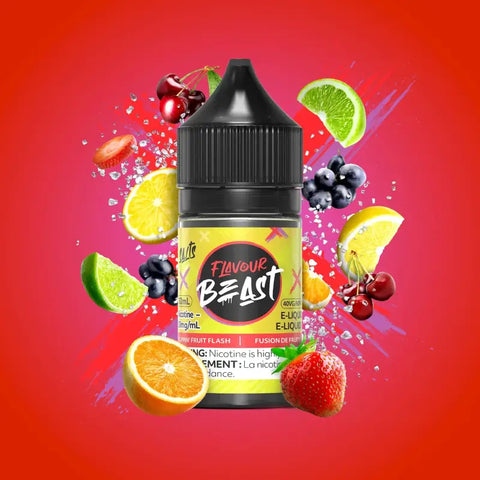 Flavour Beast 10% E-Juice Salt-Nic - Flippin Fruit Flash - E-Liquids 10% Salt-Nic