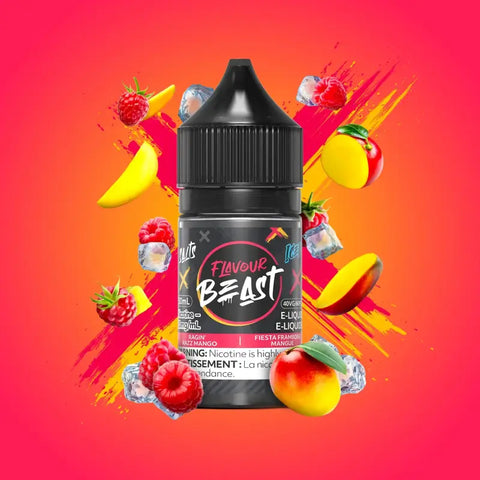 Flavour Beast - Ragin Razz Mango - E-Liquids 20% Salt-Nic