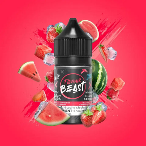 Flavour Beast - Savage Strawberry Watermelon - E-Liquids 20% Salt-Nic