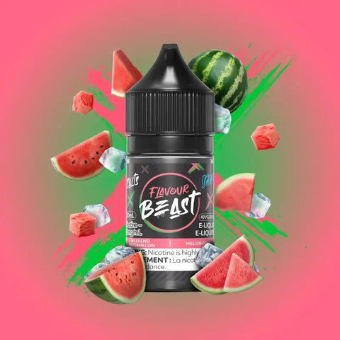 Flavour Beast - Weekend Watermelon - E-Liquids 20% Salt-Nic