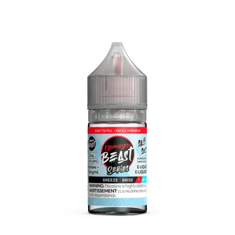 Flavour Beast- Flavorless - Breeze 1- Taste(1/5) Cooling (2.5/5) - E-Liquids 20% Salt-Nic