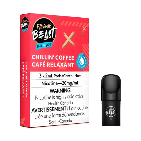 Flavour Beast Pods - Chillin Coffee - Flavoured Pods