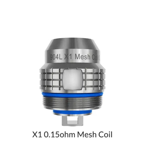 Freemax 904L X Mesh Coils (Fits Fireluke 3) - X1-0.15 Ohm - Coils