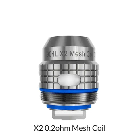 Freemax 904L X Mesh Coils (Fits Fireluke 3) - X2-0.2 Ohm - Coils