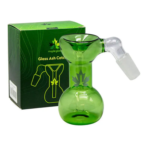 Green Ash Catcher by Maple Glass - Bongs