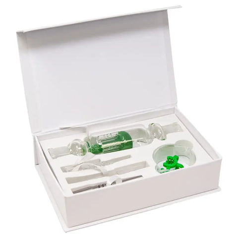 Green Nector Collector Set 14MM - Smoking Accessories