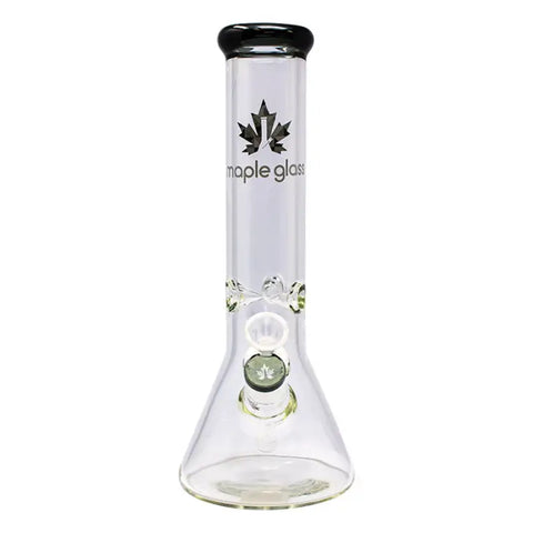 Grey Maple Glass Ice Catcher 12 Inches Glass Bong - Bongs