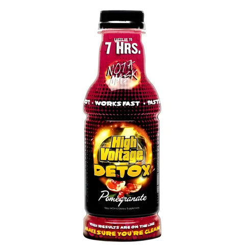 High Voltage Pomegranate 16Oz Detoxify Drink - Smoking Accessories