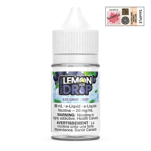 Lemon Drop-Iced - Black Currant Ice - E-Liquids 20% Salt-Nic