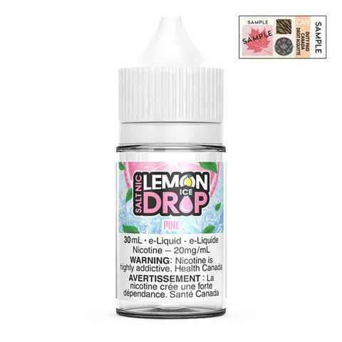 Lemon Drop-Iced - Pink Ice - E-Liquids 20% Salt-Nic