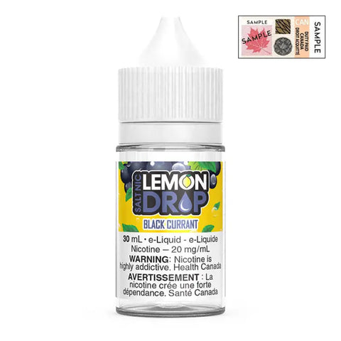 Lemon Drop-Non Iced - Black Currant - E-Liquids 20% Salt-Nic