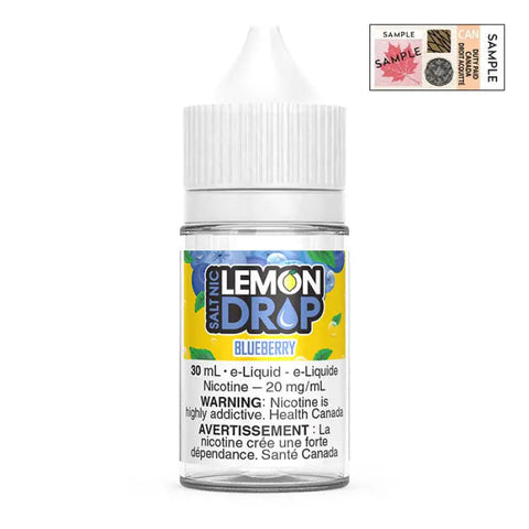 Lemon Drop-Non Iced - Blueberry - E-Liquids 20% Salt-Nic