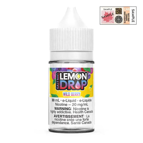 Lemon Drop-Non Iced - Wild Berry - E-Liquids 20% Salt-Nic