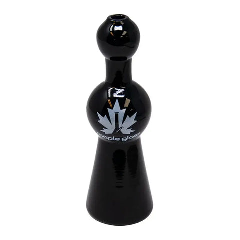 Maple Glass Black Cobalt Glass Chillum Pipe 4 Inches - Pipes