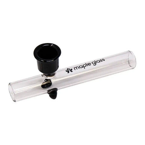 Maple Glass Black Glass Pipe 4.5 Inches - Pipes