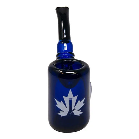 Maple Glass Blue Hefner Hand Pipe 5 Inches - Pipes