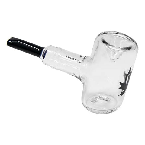 Maple Glass Clear Oxford Hammer Pipe 5.5 Inches - Pipes