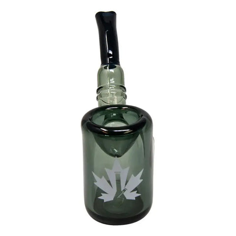 Maple Glass Grey Hefner Hand Pipe 5 Inches - Pipes