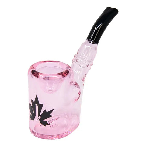 Maple Glass Pink Hefner Hand Pipe 5 Inches - Pipes