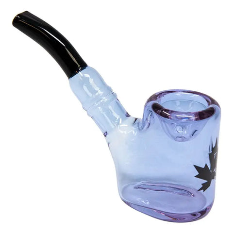 Maple Glass Purple Hefner Hand Pipe 5 Inches - Pipes