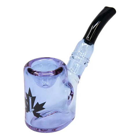 Maple Glass Purple Hefner Hand Pipe 5 Inches - Pipes