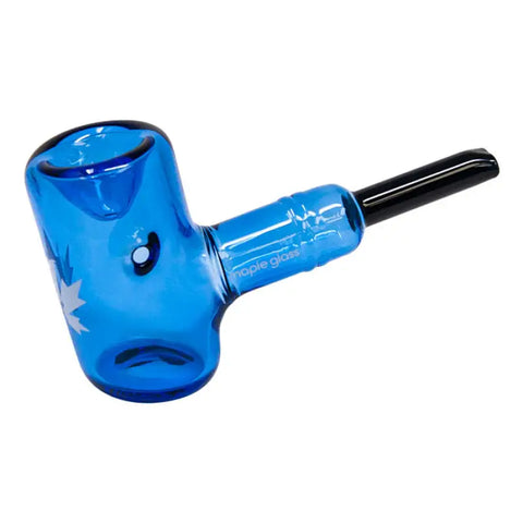 Maple Glass Sky Blue Oxford Hammer Pipe 5.5 Inches - Pipes