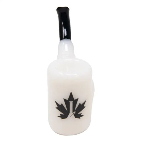 Maple Glass White Hefner Hand Pipe 5 Inches - Pipes