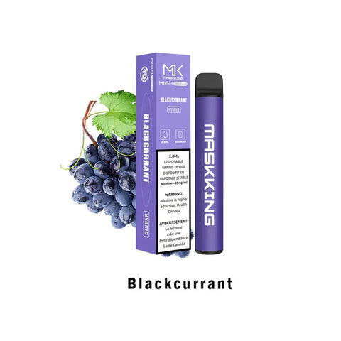 Maskking Disposable (MK) - Bold 50 - Blackcurrant - Disposable