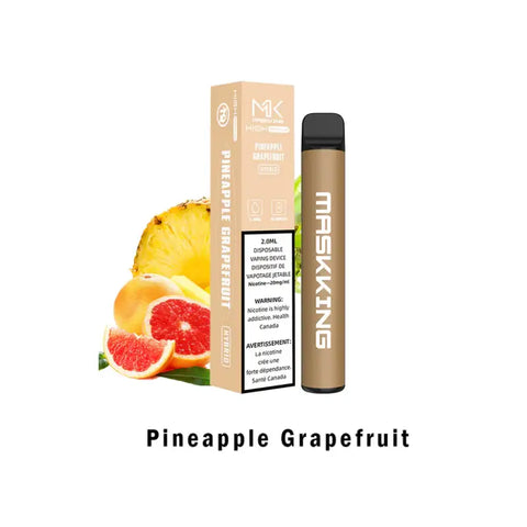 Maskking Disposable (MK) - Bold 50 - Pineapple Grapefruit - Disposable