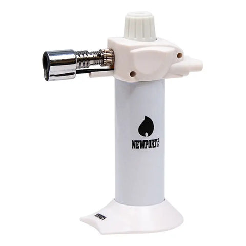 Newport Zero White Mini Torch 5.5 Inches - Smoking Accessories