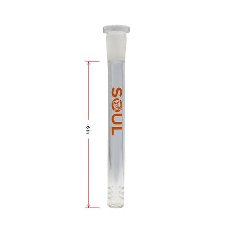 Orange Soul Glass Stem 6 Inches - Smoking Accessories