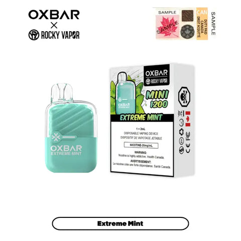 Oxbar Mini Disposable - Extreme Mint - Disposable