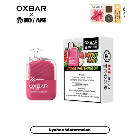 Oxbar Mini Disposable - Lychee Watermelon - Disposable