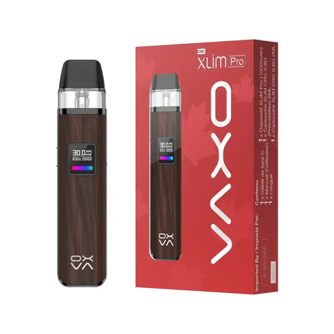 Oxva Xlim Pro - Brown Wood - Vapourizers