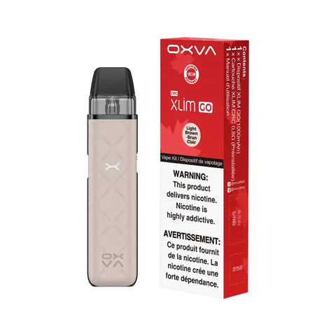 Oxva Xslim Go - Light Brown - Vapourizers