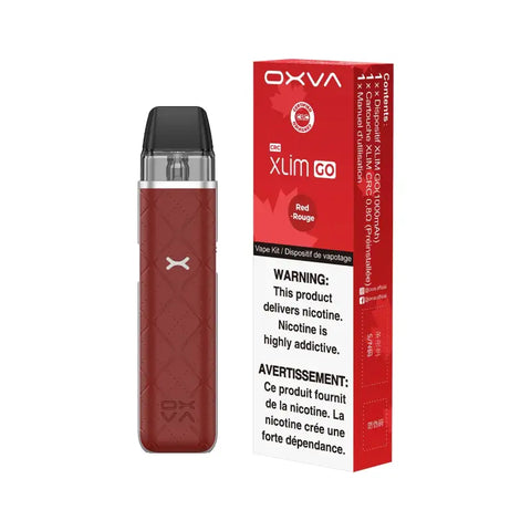 Oxva Xslim Go - Red - Vapourizers