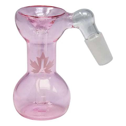 Pink Ash Catcher by Maple Glass - Bongs