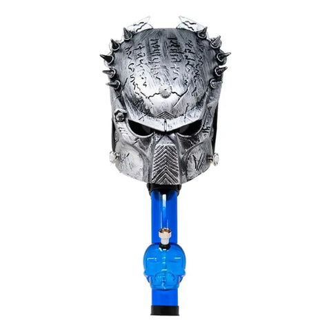 Predator Silver Blue Gas Mask - Bongs