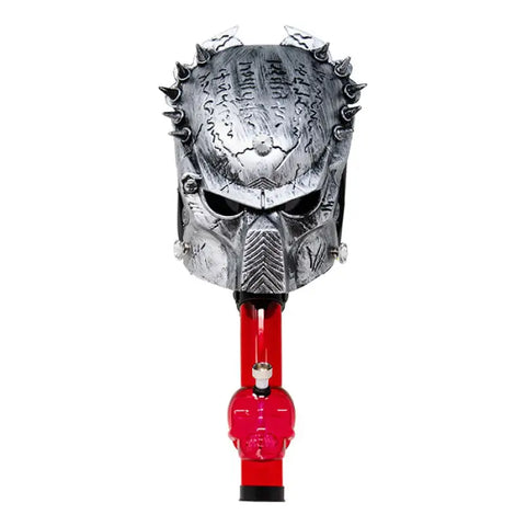 Predator Silver Red Gas Mask - Bongs