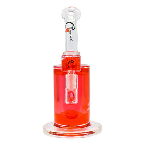 Red Cannatonik Blizzard Series Bong 9 Inches - Bongs