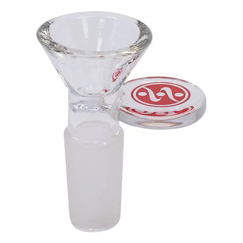 Red Soul Glass Bowl 14mm - Smoking Accessories